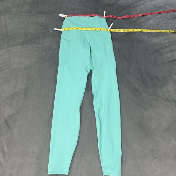 Nike One Women's Training High-Rise Leggings NWT Size XS (Aqua) FN3241-300 - Picture 11 of 16